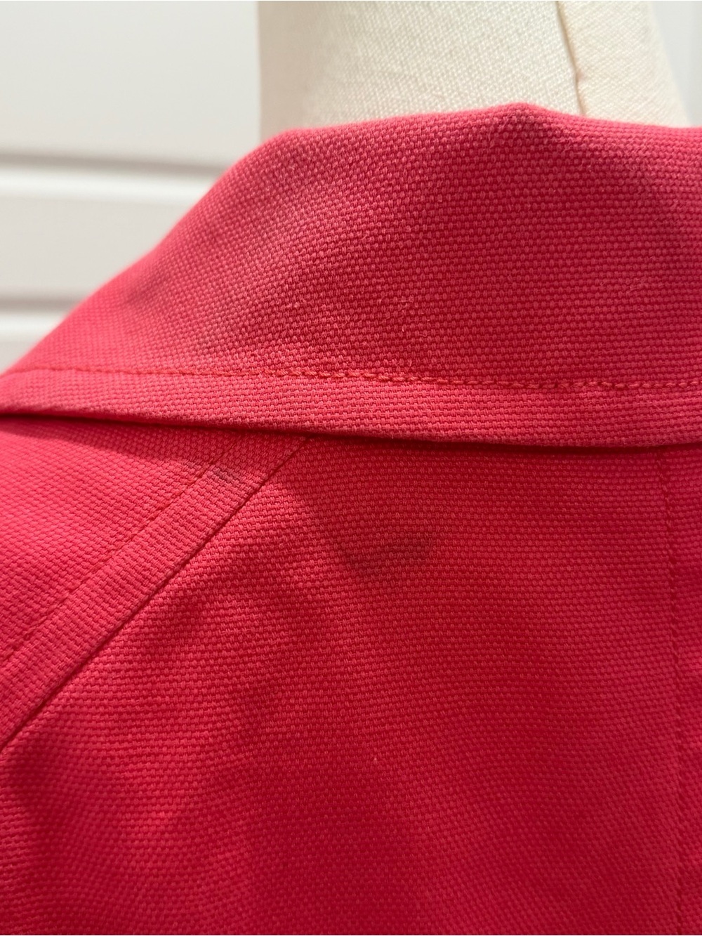 Talbots Vibrant Pink All-Weather Trench Coat - Picture 4 of 14